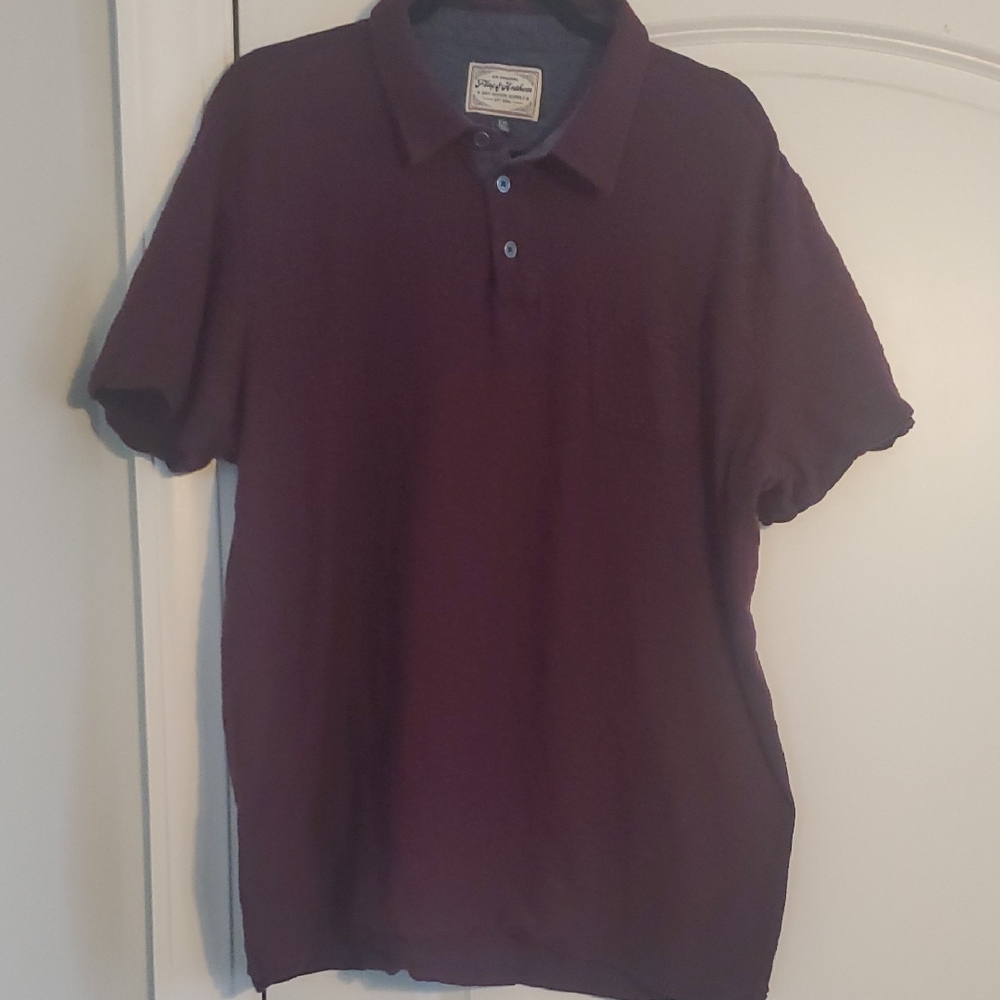 Men's Dark Purple Polo Shirt